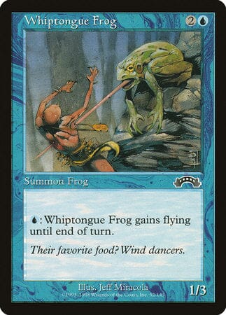 Whiptongue Frog [Exodus] MTG Single Magic: The Gathering  | Multizone: Comics And Games
