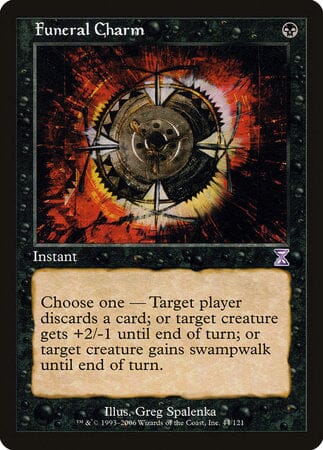 Funeral Charm [Time Spiral Timeshifted] MTG Single Magic: The Gathering  | Multizone: Comics And Games