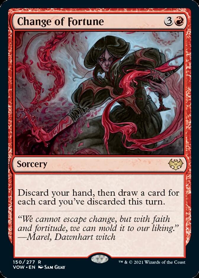 Change of Fortune [Innistrad: Crimson Vow] MTG Single Magic: The Gathering  | Multizone: Comics And Games