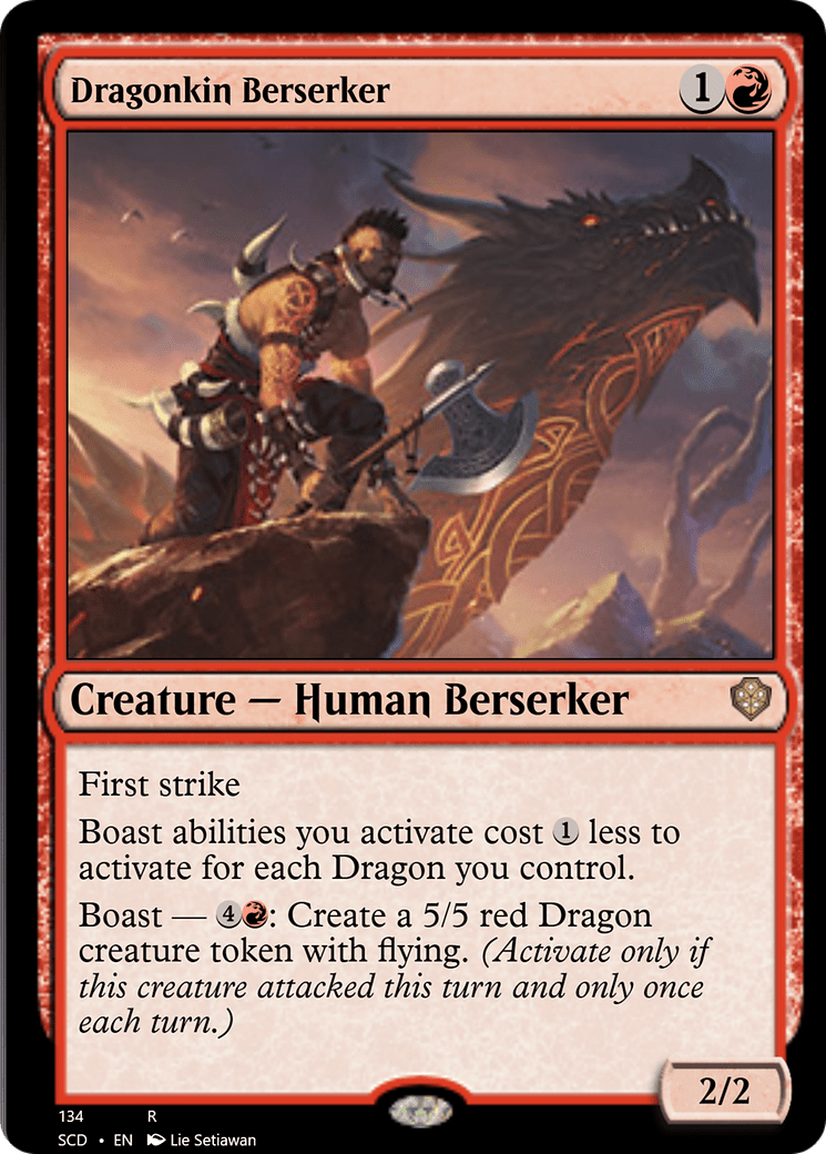 Dragonkin Berserker [Starter Commander Decks] MTG Single Magic: The Gathering  | Multizone: Comics And Games