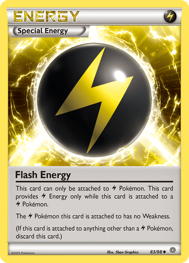 Flash Energy (83/98) [XY: Ancient Origins] Pokemon Single Pokémon  | Multizone: Comics And Games