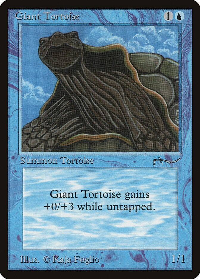 Giant Tortoise (Light Mana Cost) [Arabian Nights] MTG Single Magic: The Gathering  | Multizone: Comics And Games