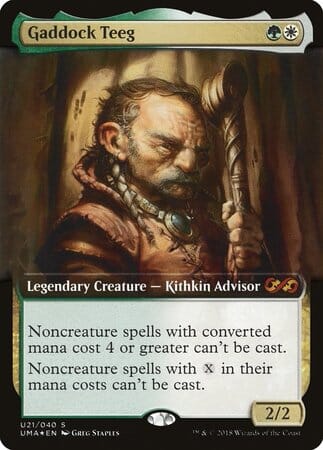 Gaddock Teeg [Ultimate Box Topper] MTG Single Magic: The Gathering  | Multizone: Comics And Games