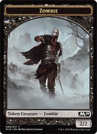 Zombie // Thopter Double-sided Token (Game Night) [Core Set 2019 Tokens] MTG Single Magic: The Gathering  | Multizone: Comics And Games