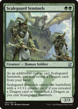 Scaleguard Sentinels [Dragons of Tarkir] MTG Single Magic: The Gathering  | Multizone: Comics And Games