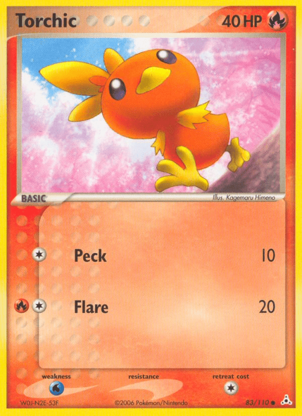 Torchic (83/110) [EX: Holon Phantoms] Pokemon Single Pokémon  | Multizone: Comics And Games