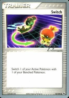 Switch (92/109) (Team Rushdown - Kevin Nguyen) [World Championships 2004] Pokemon Single Pokémon  | Multizone: Comics And Games