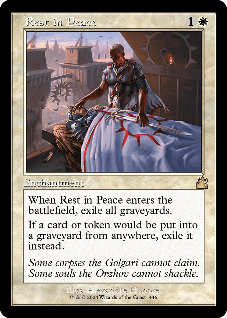 Rest in Peace (Retro Frame) [Ravnica Remastered] MTG Single Magic: The Gathering  | Multizone: Comics And Games