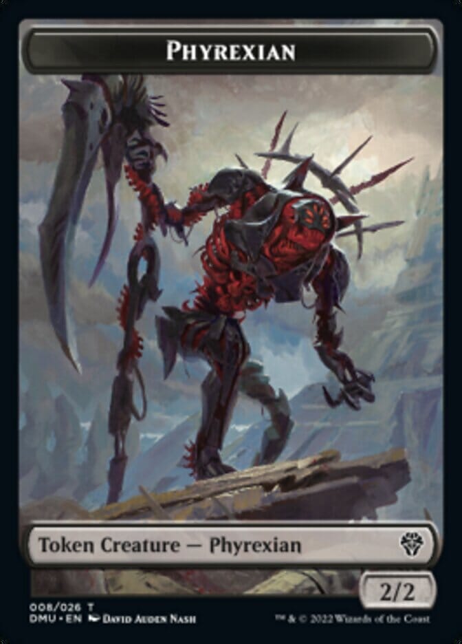 Phyrexian // Bird (006) Double-sided Token [Dominaria United Tokens] MTG Single Magic: The Gathering  | Multizone: Comics And Games
