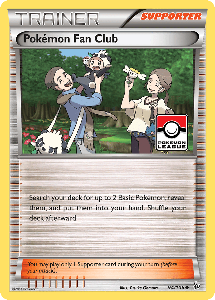 Pokemon Fan Club (94/106) [XY: Flashfire] Pokemon Single Pokémon  | Multizone: Comics And Games