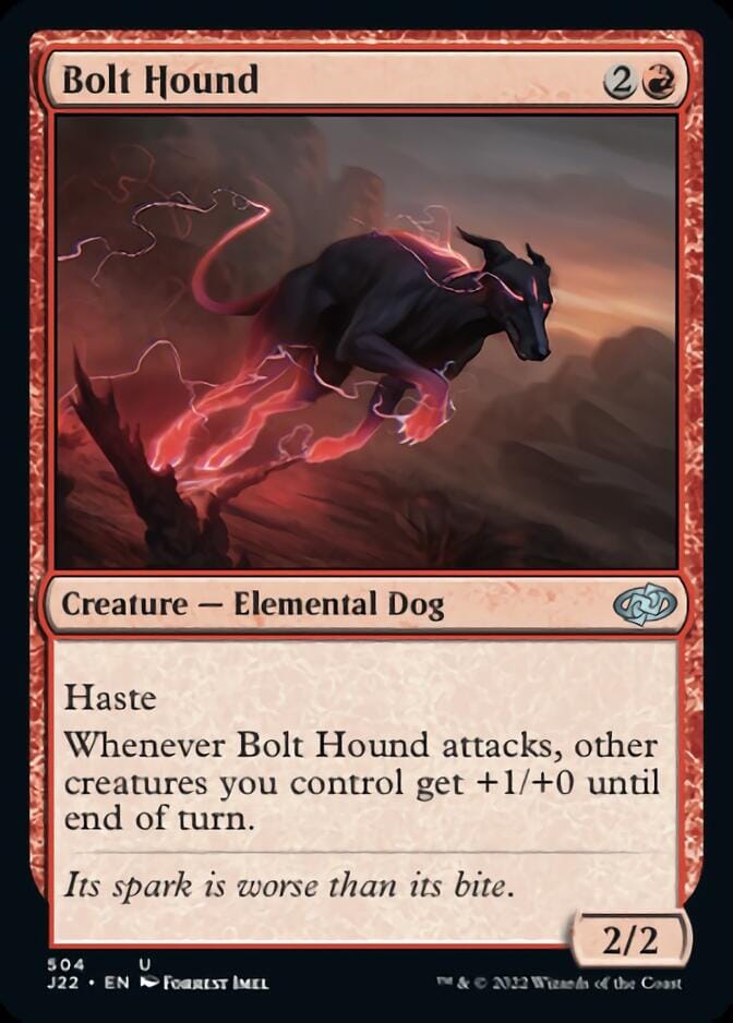 Bolt Hound [Jumpstart 2022] MTG Single Magic: The Gathering  | Multizone: Comics And Games