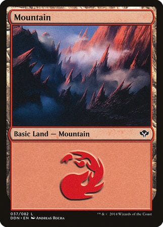 Mountain (37) [Duel Decks: Speed vs. Cunning] MTG Single Magic: The Gathering  | Multizone: Comics And Games