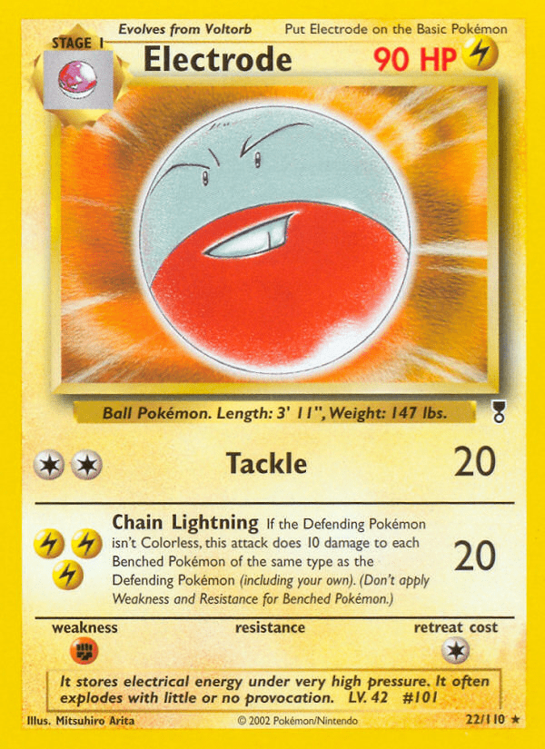 Electrode (22/110) [Legendary Collection] Pokemon Single Pokémon  | Multizone: Comics And Games