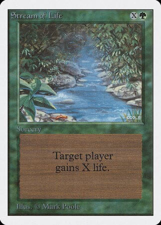 Stream of Life [Unlimited Edition] MTG Single Magic: The Gathering  | Multizone: Comics And Games