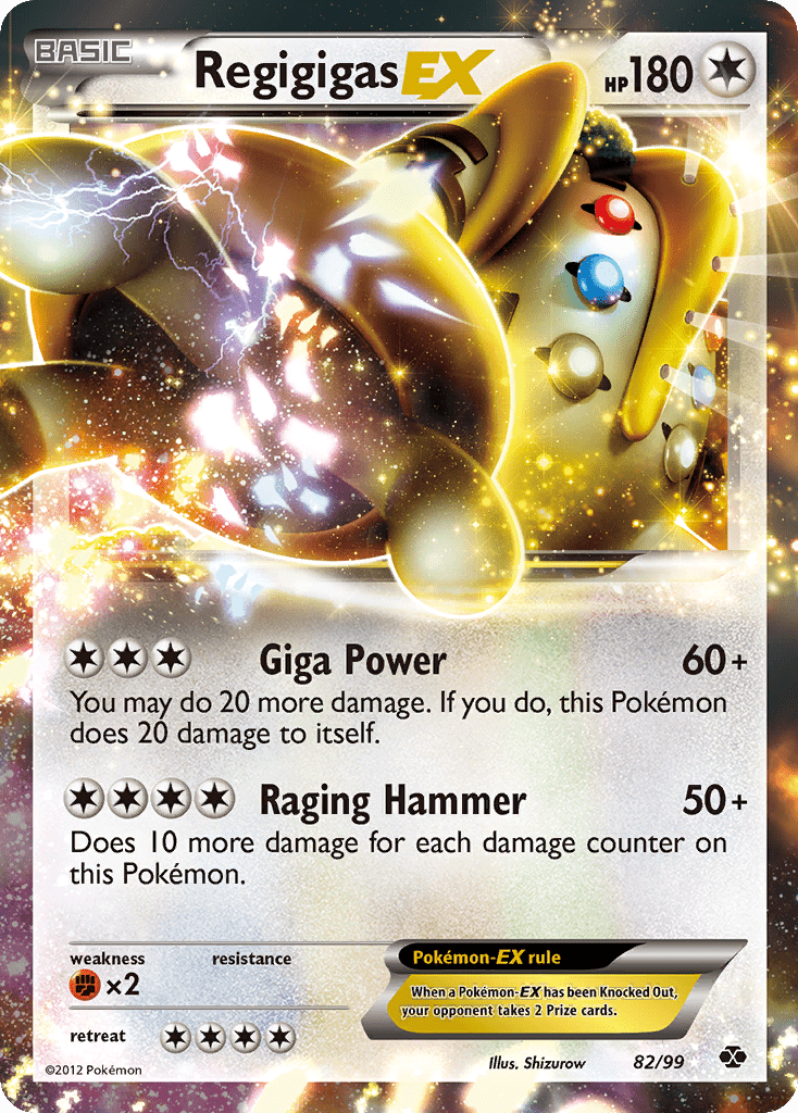 Regigigas EX (82/99) [Black & White: Next Destinies] Pokemon Single Pokémon  | Multizone: Comics And Games