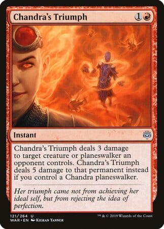 Chandra's Triumph [War of the Spark] MTG Single Magic: The Gathering  | Multizone: Comics And Games