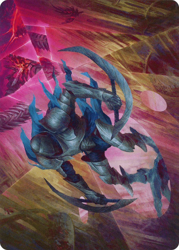 Xerex Strobe-Knight Art Card [March of the Machine Art Series] MTG Single Magic: The Gathering  | Multizone: Comics And Games