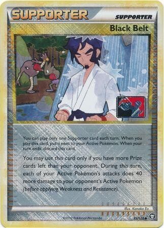 Black Belt (85/102) (League Promo) [HeartGold & SoulSilver: Triumphant] Pokemon Single Pokémon  | Multizone: Comics And Games