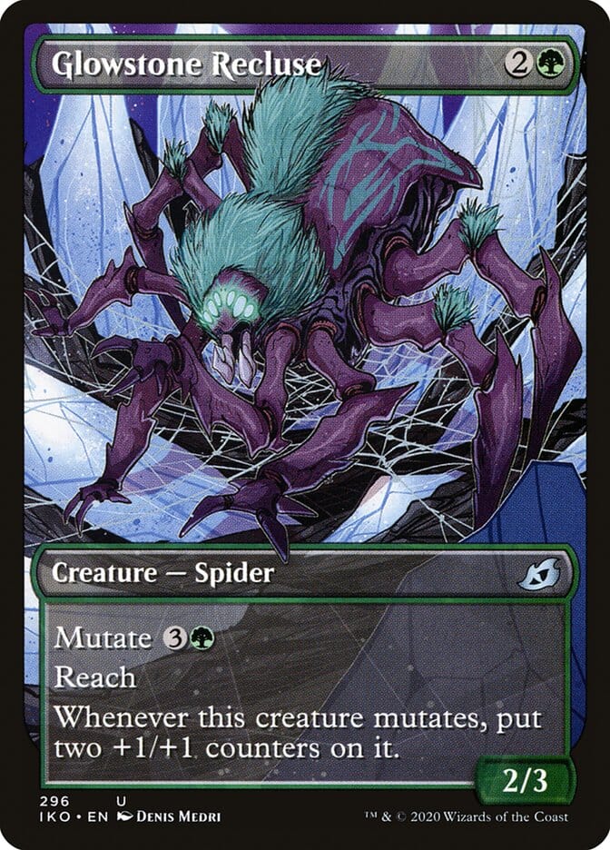 Glowstone Recluse (Showcase) [Ikoria: Lair of Behemoths] MTG Single Magic: The Gathering  | Multizone: Comics And Games