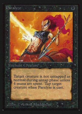 Paralyze (CE) [Collectors’ Edition] MTG Single Magic: The Gathering  | Multizone: Comics And Games