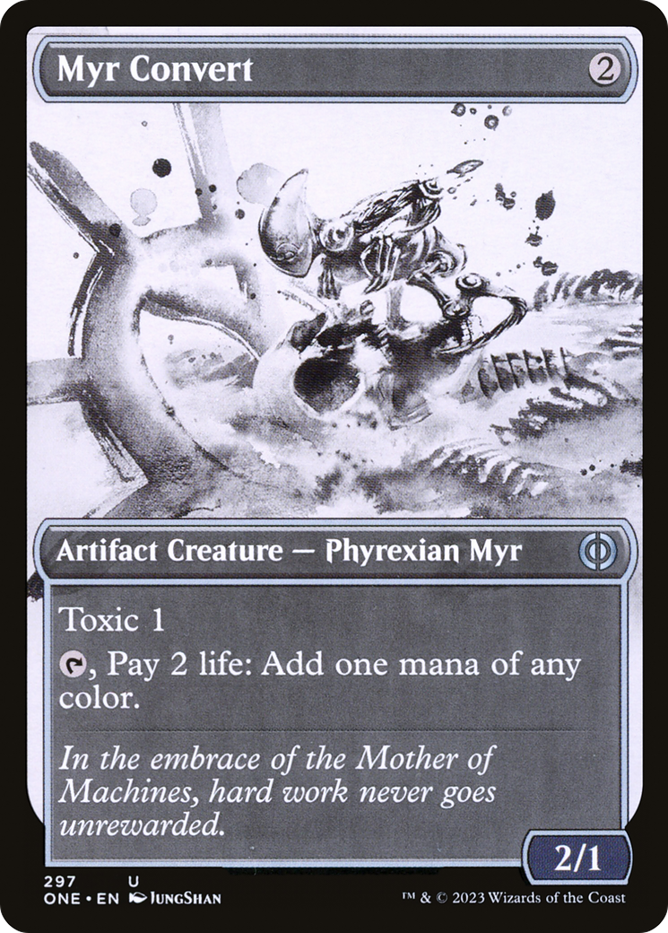 Myr Convert (Showcase Ichor) [Phyrexia: All Will Be One] | Multizone: Comics And Games