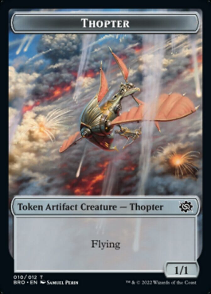 Thopter // Construct (005) Double-Sided Token [The Brothers' War Tokens] MTG Single Magic: The Gathering  | Multizone: Comics And Games