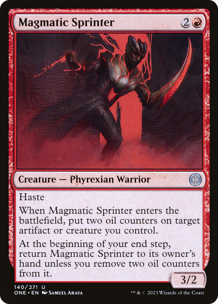 Magmatic Sprinter [Phyrexia: All Will Be One] | Multizone: Comics And Games