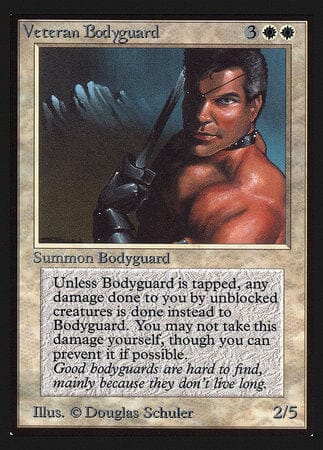 Veteran Bodyguard (CE) [Collectors’ Edition] MTG Single Magic: The Gathering  | Multizone: Comics And Games