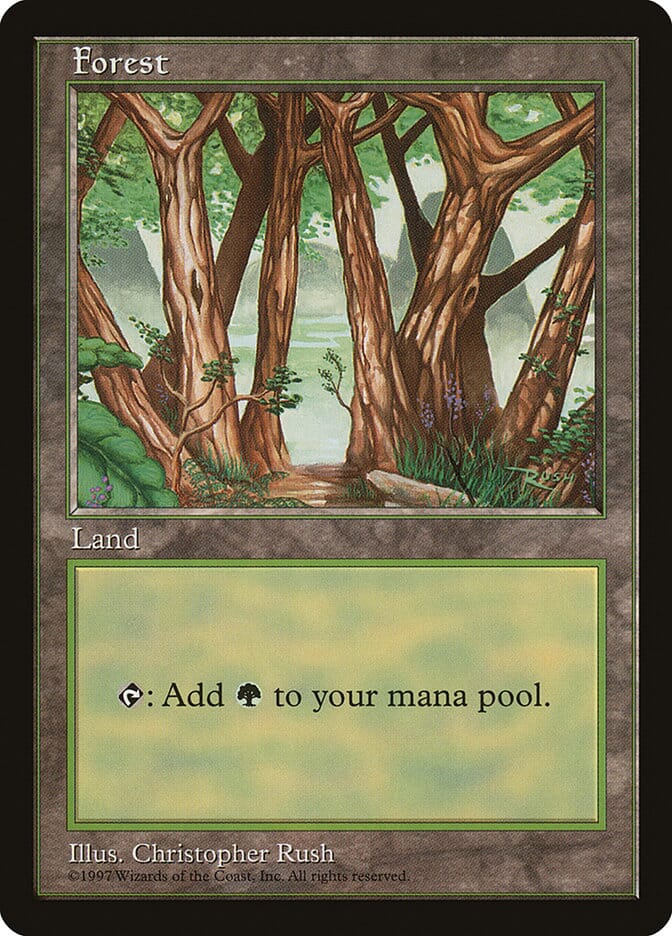 Forest (6) [Asia Pacific Land Program] MTG Single Magic: The Gathering  | Multizone: Comics And Games