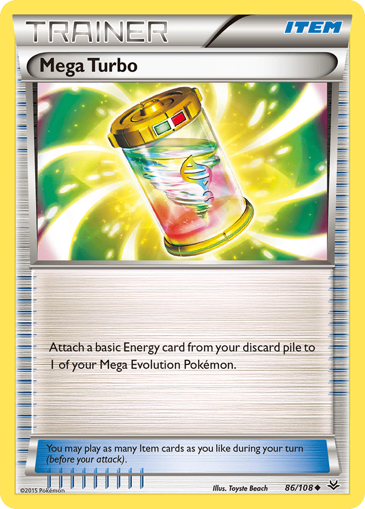Mega Turbo (86/108) [XY: Roaring Skies] Pokemon Single Pokémon  | Multizone: Comics And Games