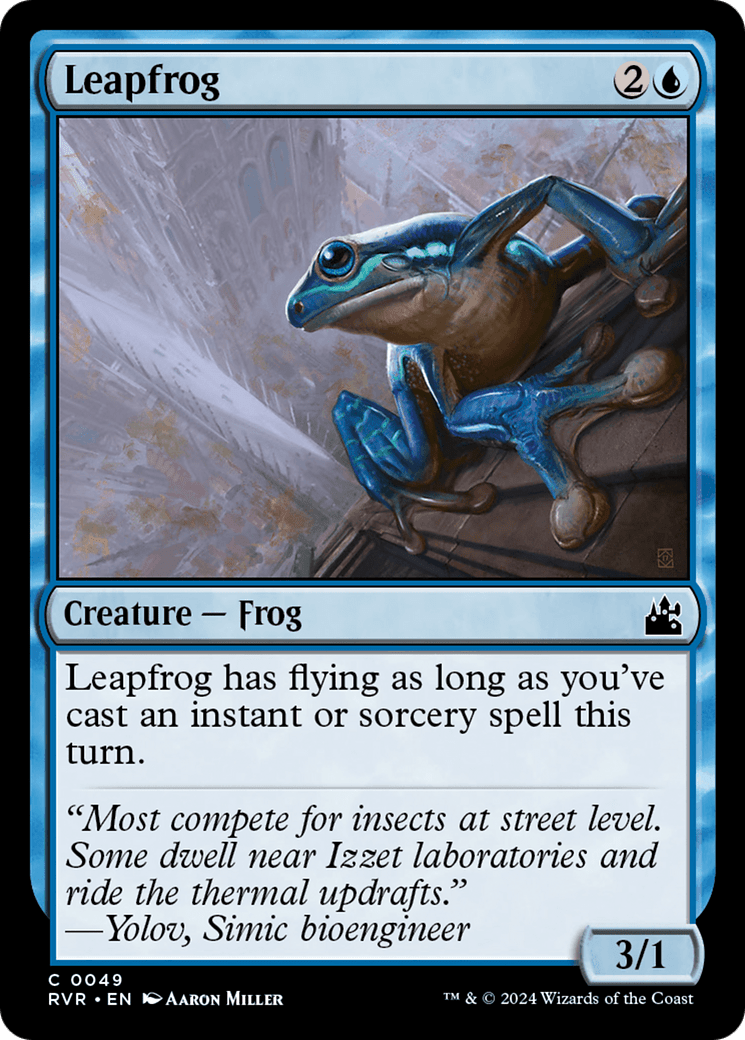Leapfrog [Ravnica Remastered] MTG Single Magic: The Gathering  | Multizone: Comics And Games