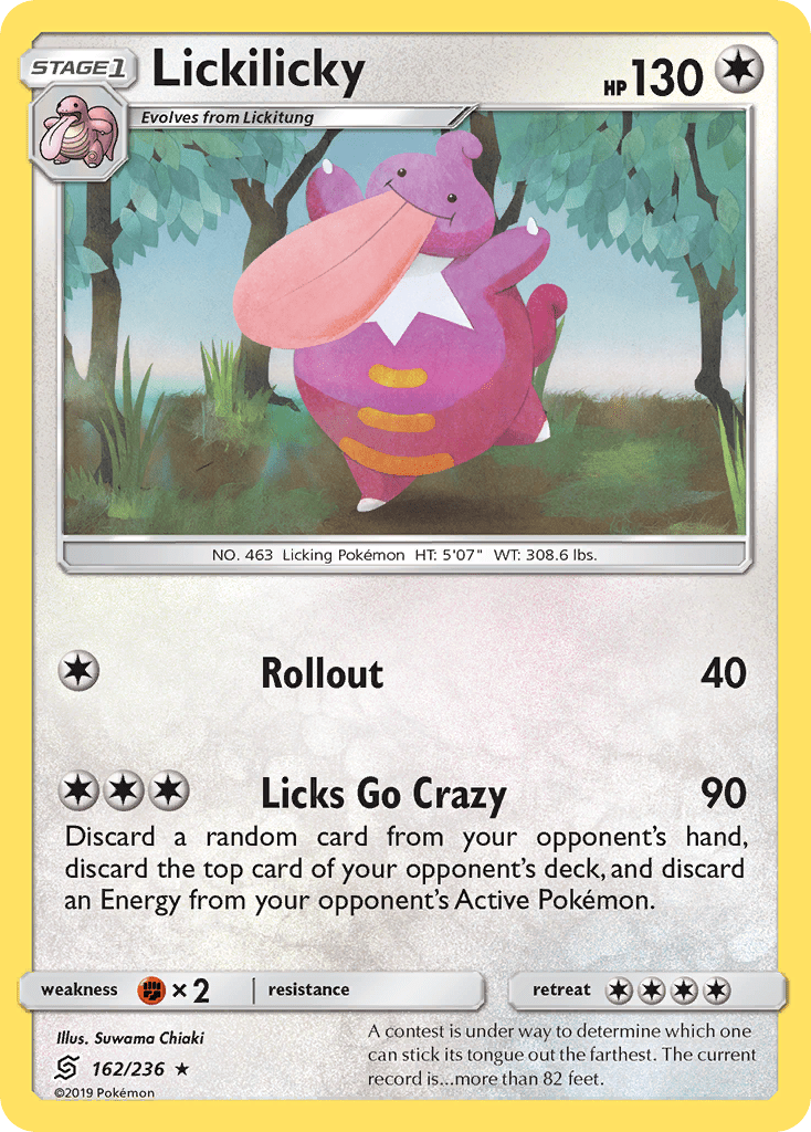 Lickilicky (162/236) [Sun & Moon: Unified Minds] Pokemon Single Pokémon  | Multizone: Comics And Games