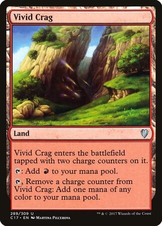Vivid Crag [Commander 2017] MTG Single Magic: The Gathering  | Multizone: Comics And Games