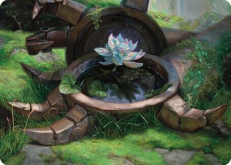 Timeless Lotus Art Card [Dominaria United Art Series] MTG Single Magic: The Gathering  | Multizone: Comics And Games