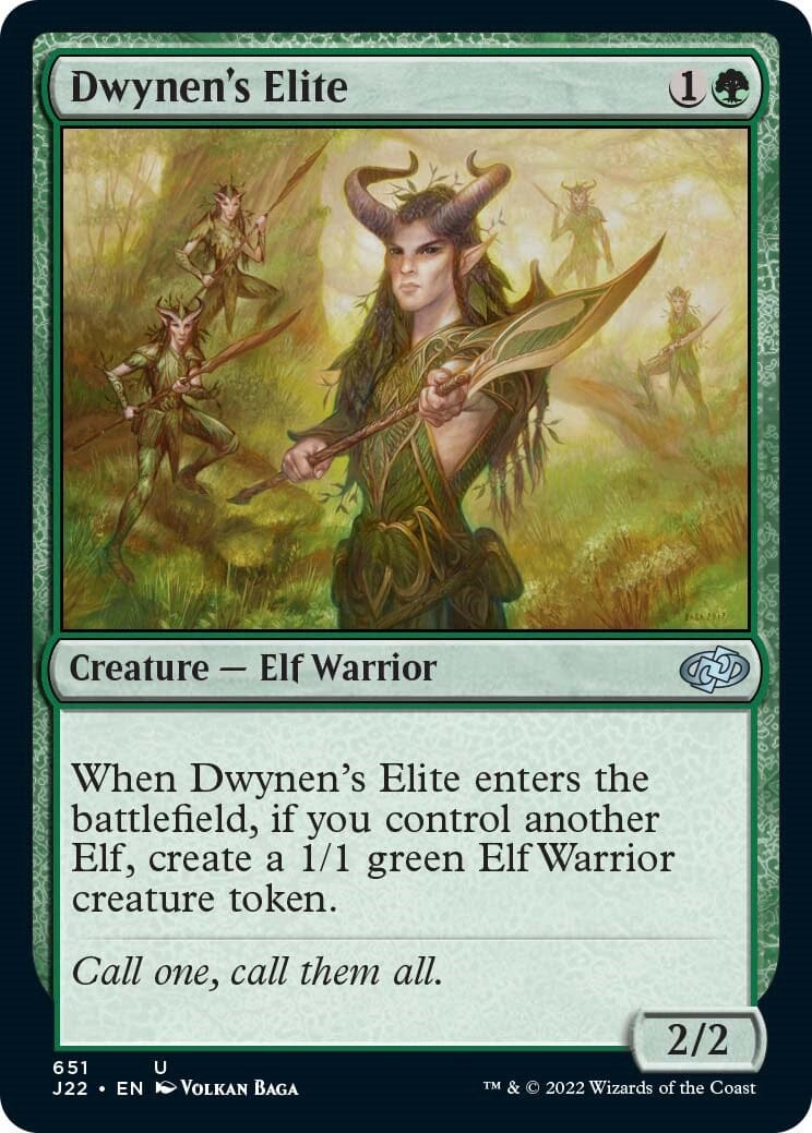 Dwynen's Elite [Jumpstart 2022] MTG Single Magic: The Gathering  | Multizone: Comics And Games