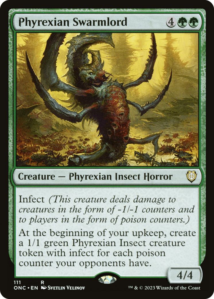 Phyrexian Swarmlord [Phyrexia: All Will Be One Commander] | Multizone: Comics And Games
