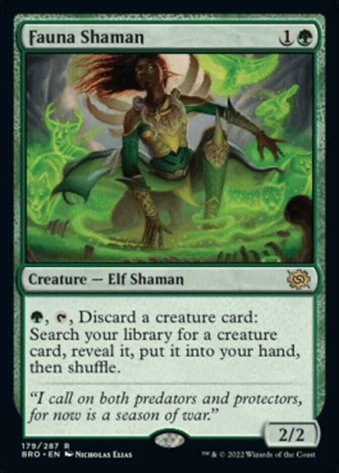 Fauna Shaman [The Brothers' War] MTG Single Magic: The Gathering  | Multizone: Comics And Games