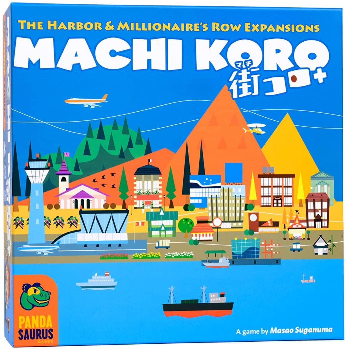 Machi Koro Expansions Box: Millionaires row and Harbor Board Game Multizone  | Multizone: Comics And Games