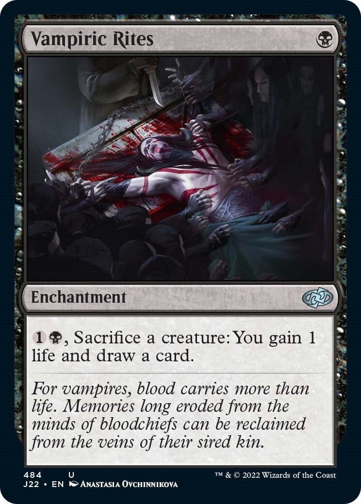 Vampiric Rites [Jumpstart 2022] MTG Single Magic: The Gathering  | Multizone: Comics And Games