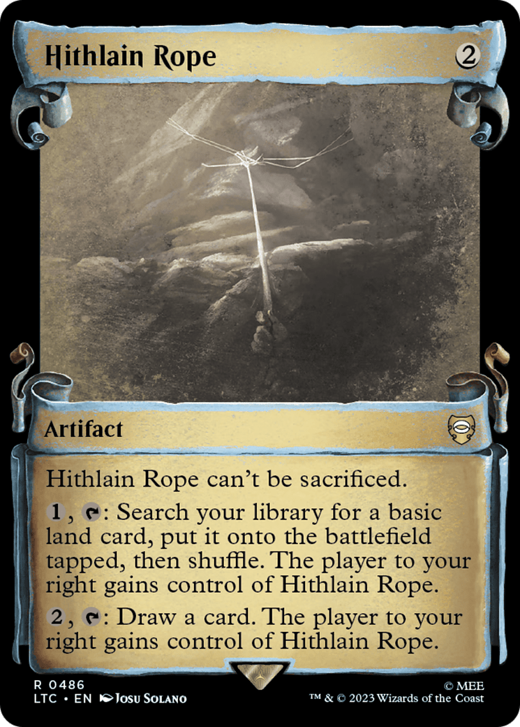 Hithlain Rope [The Lord of the Rings: Tales of Middle-Earth Commander Showcase Scrolls] MTG Single Magic: The Gathering  | Multizone: Comics And Games