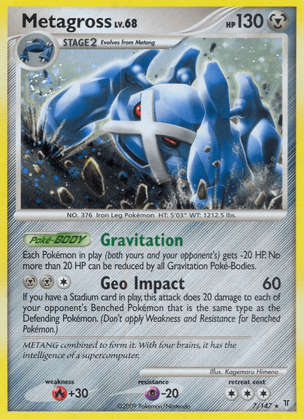 Metagross (7/147) [Platinum: Supreme Victors] Pokemon Single Pokémon  | Multizone: Comics And Games