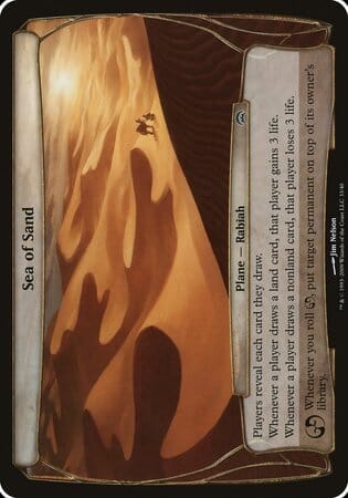 Sea of Sand (Planechase) [Planechase Planes] MTG Single Magic: The Gathering  | Multizone: Comics And Games