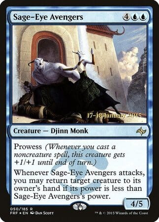 Sage-Eye Avengers [Fate Reforged Promos] MTG Single Magic: The Gathering  | Multizone: Comics And Games