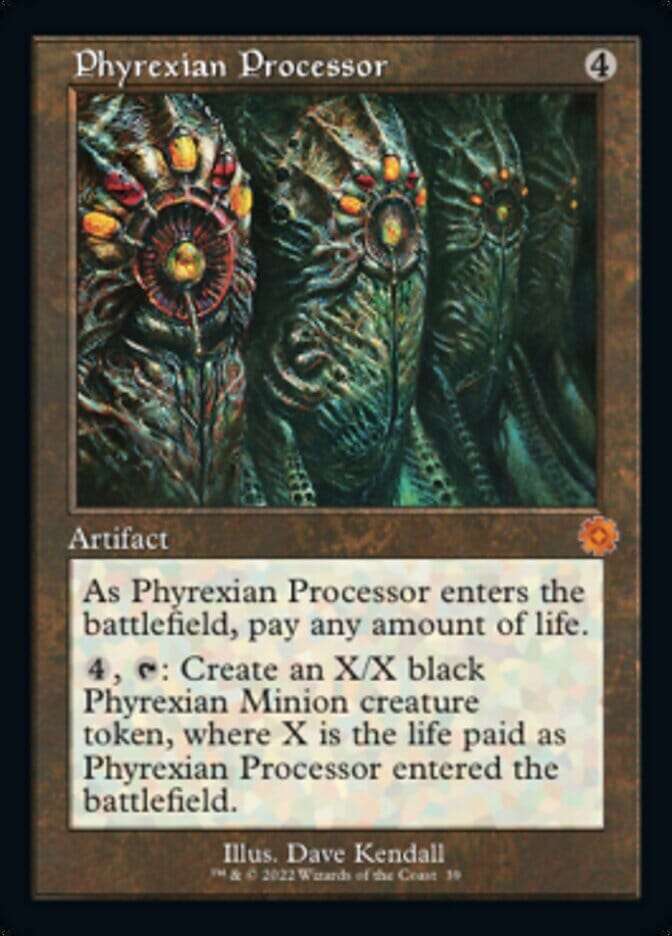 Phyrexian Processor (Retro) [The Brothers' War Retro Artifacts] MTG Single Magic: The Gathering  | Multizone: Comics And Games