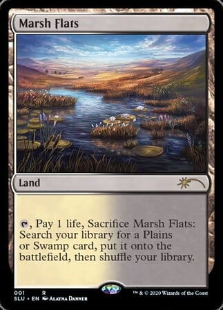 Marsh Flats [Secret Lair: Ultimate Edition] MTG Single Magic: The Gathering  | Multizone: Comics And Games