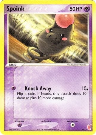 Spoink (7/12) [EX: Trainer Kit 2 - Plusle] Pokemon Single Pokémon  | Multizone: Comics And Games
