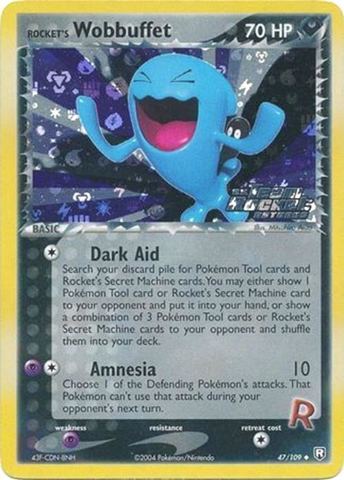 Rocket's Wobbuffet (47/109) (Stamped) [EX: Team Rocket Returns] Pokemon Single Pokémon  | Multizone: Comics And Games