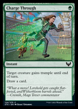 Charge Through [Strixhaven: School of Mages] MTG Single Magic: The Gathering  | Multizone: Comics And Games