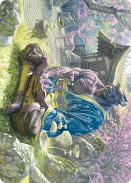 Kosei, Penitent Warlord Art Card [Kamigawa: Neon Dynasty Art Series] MTG Single Magic: The Gathering  | Multizone: Comics And Games