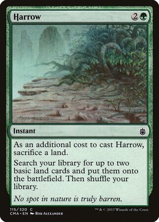 Harrow [Commander Anthology] MTG Single Magic: The Gathering  | Multizone: Comics And Games